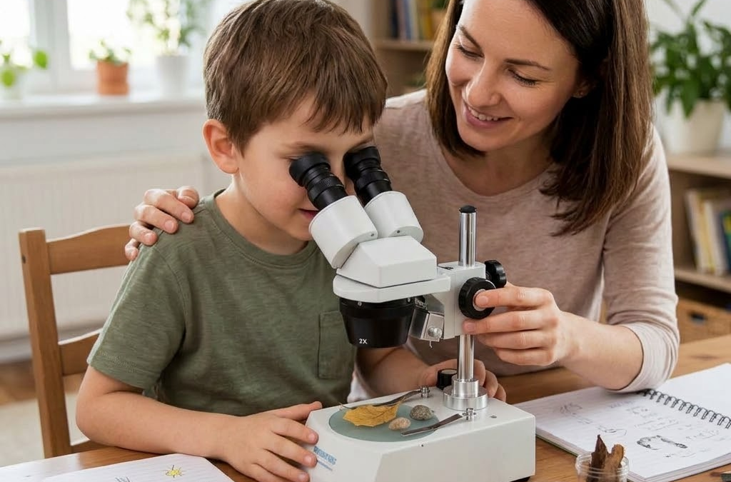 What Can Kids Discover With a Dissecting Microscope? 10 Ideas to Explore at Home