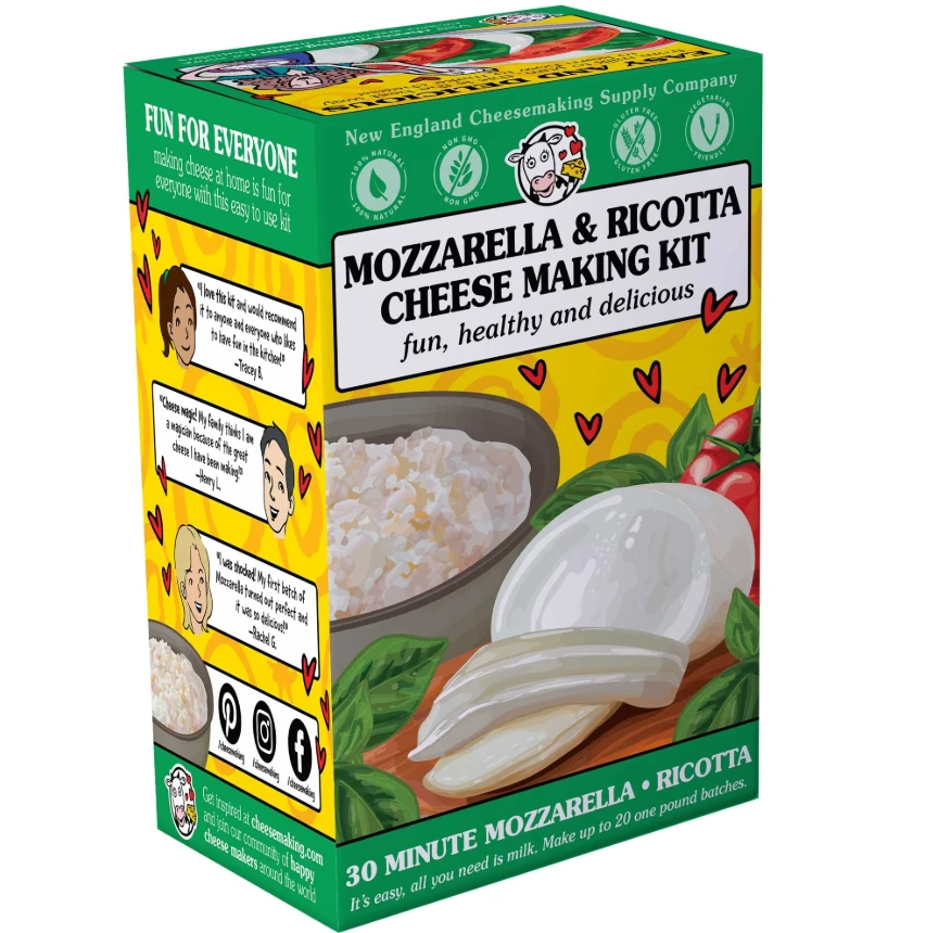 Mozzarella and Ricotta