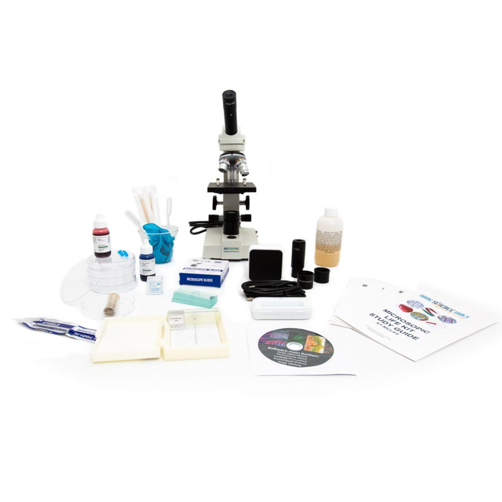 Microscopic Discovery Kit with 5MP Camera