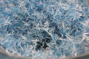blue salt crystal